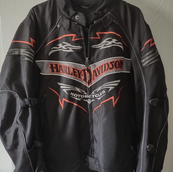 RARE Harley Davidson Screaming Eagle Riding Mesh Jacket Men's Size